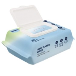 NICEKIDS Chusteczki nawilżane Pure Water Wipes 99,9% wody 12x80 szt