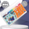 FLAMASTRY PISAKI AKRYLOWE DO RÓŻNYCH POWIERZCHNI 60 szt Acrylic Marker