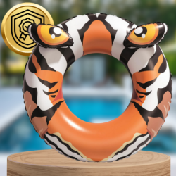 BESTWAY KOŁO DMUCHANE DO PŁYWANIA KÓŁKO PLAŻOWE TYGRYS DUŻE 91 CM