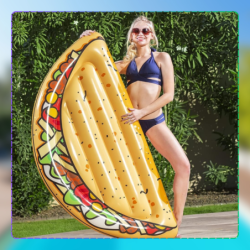 BESTWAY MATERAC DMUCHANY DO PŁYWANIA PLAŻA NA BASEN TACO DUŻY XXL