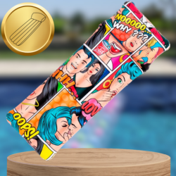 BESTWAY MATERAC DMUCHANY DO PŁYWANIA PLAŻOWY NA BASEN KOMIKS 183cm