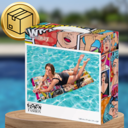 BESTWAY MATERAC DMUCHANY DO PŁYWANIA PLAŻOWY NA BASEN KOMIKS 183cm