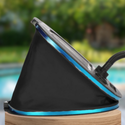 Pompka nożna do materaca pontonów wielofunkcyjna + KOŃCÓWKI 5L długość węża 130 cm