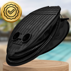 Pompka nożna do materaca pontonów wielofunkcyjna + KOŃCÓWKI 3L