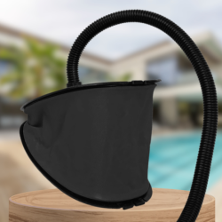 Pompka nożna do materaca pontonów wielofunkcyjna + KOŃCÓWKI 3L