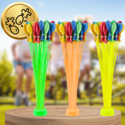 BALONY WODNE bomby na wodę Do Rzucania Baloniki XXL 111 szt dla dzieci