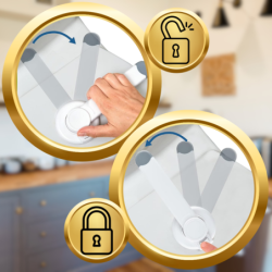 ZABEZPIECZWNIE TOALETY BLOKADA PRZED OTWARCIEM DESKI WC TOALETOWEJ NICEKIDS