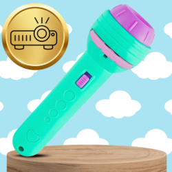 LATARKA PROJEKTOR DLA DZIECI POKAZ SLAJDÓW RZUTNIK OBRAZKÓW NA ŚCIANĘ SUFIT