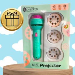 LATARKA PROJEKTOR DLA DZIECI POKAZ SLAJDÓW RZUTNIK OBRAZKÓW NA ŚCIANĘ SUFIT