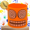 SPRĘŻYNA DLA DZIECI MAGICZNA SPRĘŻYNKA MAGIC SPRINGS EMOJI POMARAŃCZOWA