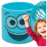 SPRĘŻYNA DLA DZIECI MAGICZNA SPRĘŻYNKA MAGIC SPRINGS EMOJI NIEBIESKA
