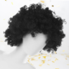 PERUKA WŁOSY CZARNE AFRO KARNAWAŁ PARTY FOTOBUDKA PANIEŃSKI URODZINY