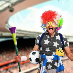 KOLOROWA PERUKA WŁOSY AFRO KARNAWAŁ PARTY FOTOBUDKA PANIEŃSKI URODZINY