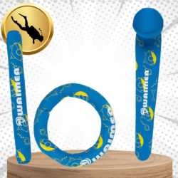 ZATOPKI ZABAWKA DO NURKOWANIA NAUKA PŁYWANIA BASEN DO WANNY WODY KÓŁKO