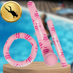 ZATOPKI ZABAWKA DO NURKOWANIA NAUKA PŁYWANIA BASEN DO WANNY WODY KÓŁKO