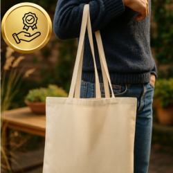 BAWEŁNIANA TORBA NA ZAKUPY DO DEKOROWANIA EKOLOGICZNA EKO TORBA