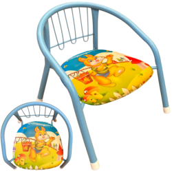 KRZESEŁKO DZIECIĘCE METALOWE KRZESŁO DLA DZIECKA