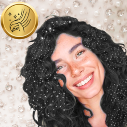 KOLORYZUJĄCY SPRAY DO WŁOSÓW LAKIER CZARNY BROKAT 250 ml