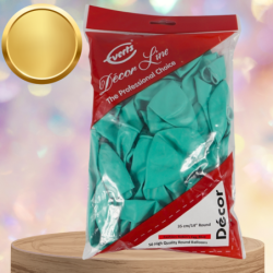 BALONY DMUCHANE LATEKSOWE SELEDYNOWE 50 SZT  NA URODZINY DEKORACJA