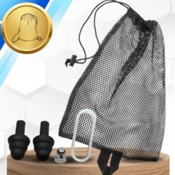 Maska do Nurkowania Pełnotwarzowa L/XL Składana do Pływania Snorkelingu CZARNA