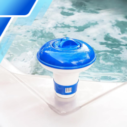 DOZOWNIK CHEMII DO BASENU CHLORU TABLETEK CHEMII BASENOWEJ PŁYWAJĄCY