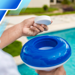 DOZOWNIK CHEMII DO BASENU CHLORU TABLETEK CHEMII BASENOWEJ PŁYWAJĄCY