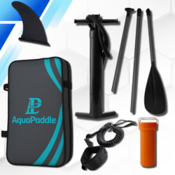 Deska SUP 320 cm AquaPaddle Zestaw Paddleboard + Wiosło + Pompka + Plecak 180 kg