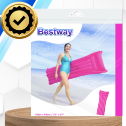 BESTWAY WYGODNY DMUCHANY NADMUCHIWANY MATERAC DO WODY PŁYWANIA 183 X 69 CM