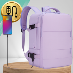 PLECAK DO SAMOLOTU PODRÓŻNY WIZZAIR 40x30x20 BAGAŻ PODRĘCZNY KABINOWY USB