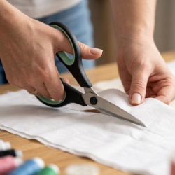 3x NOŻYCZKI NOŻYCE UNIWERSALNE SZKOLNE BIUROWE NIERDZEWNE OSTRE KRAWIECKIE