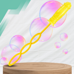 BAŃKI MYDLANE ZESTAW DO BANIEK MYDLANYCH DUŻE BAŃKI DLA DZIECI MIECZ 3 SZT