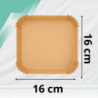 PAPIER DO PIECZENIA WKŁADKI DO FRYTKOWNICY POWIETRZNEJ AIR FRYER x50