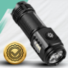 Mocna Latarka LED Taktyczna Akumulatorowa USB-C Survival Z MAGNESEM ŚWIATŁO BOCZNE
