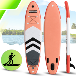 Deska SUP 320 cm AquaPaddle Zestaw Paddleboard + Wiosło + Pompka + Plecak 180 kg