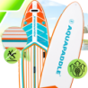 Deska SUP AquaPaddle 355x82x15 cm wiosło pompka zestaw plecak 200 kg