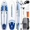 Deska SUP AquaPaddle 355x82x15 cm wiosło pompka zestaw plecak 200 kg