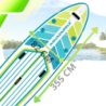Deska SUP AquaPaddle 355x82x15 cm wiosło pompka zestaw plecak 200 kg