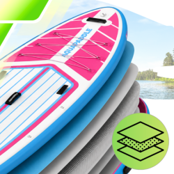 Deska SUP AquaPaddle 355x82x15 cm wiosło pompka zestaw plecak 200 kg