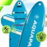 Deska SUP z siedziskiem AquaPaddle 335x84x15 cm wiosło pompka zestaw plecak