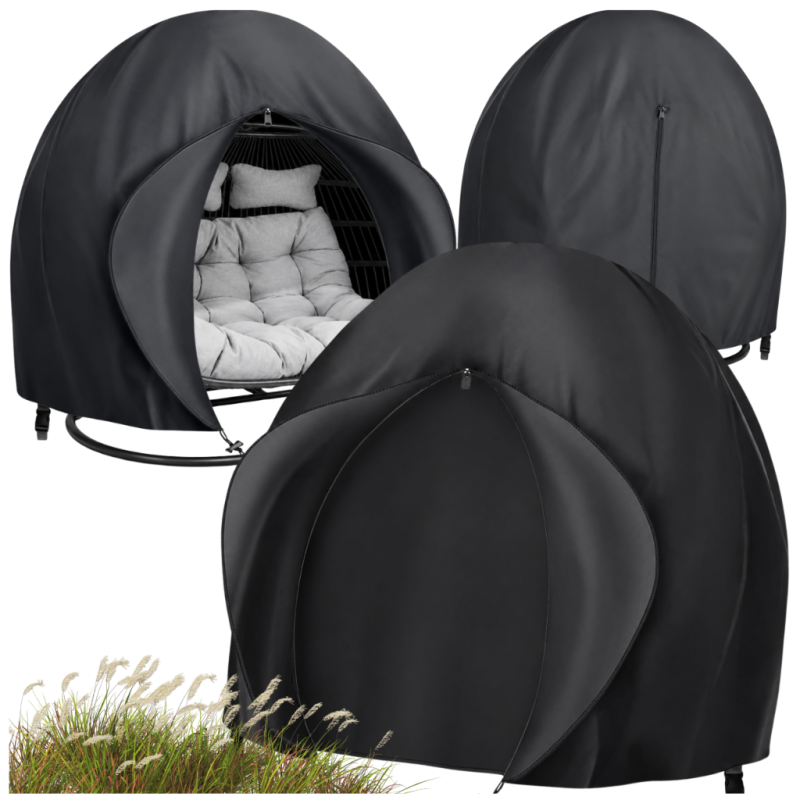 Pokrowiec na Kokon Fotel Wiszący Ogrodowy Dwuosobowy 230x220 cm Wodoodporny
