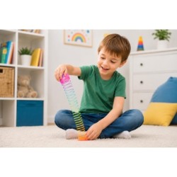 SPRĘŻYNA DLA DZIECI MAGICZNA SPRĘŻYNKA MAGIC SPRINGS TĘCZOWA