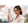 Termos 500 ml + 3 Kubki Zestaw Termiczny Stal Nierdzewna Turystyczny Prezent RÓŻOWY