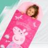 Śpiwór Dziecięcy Peppa Pig 170x70 cm Oryginalny Licencja Hasbro Różowy