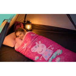 Śpiwór Dziecięcy Peppa Pig 170x70 cm Oryginalny Licencja Hasbro Różowy