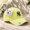 Czapka New York Yankees NY Żólta unisex Baseballówka Regulowana MLB