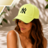 Czapka New York Yankees NY Żólta unisex Baseballówka Regulowana MLB