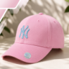 Czapka New York Yankees NY Różowa Damska Baseballówka Regulowana MLB
