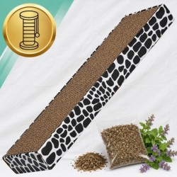 DRAPAK DLA KOTA KARTONOWY TEKTUROWY DLA KOTÓW KOCIMIĘTKA NISKI 47×12.5×4.5