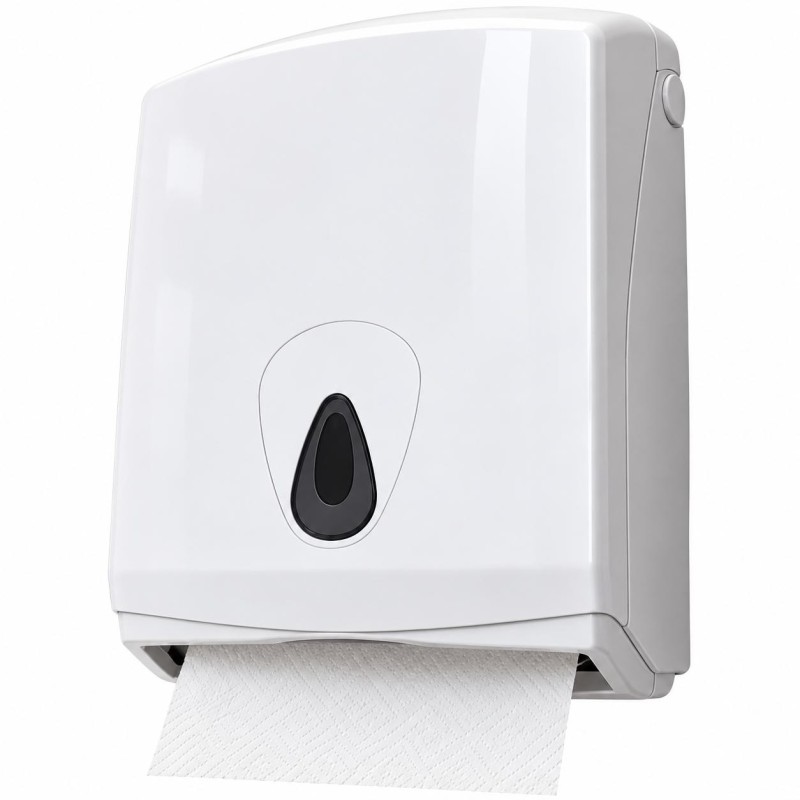PODAJNIK DOZOWNIK RĘCZNIKÓW PAPIEROWYCH ZZ ŚCIENNY 40cm POJEMNIK RĘCZNIKÓW