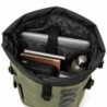 Plecak NORLÄNDER BCKPCK Rolltop 36L na Laptop 15,6” Wodoodporny Zielony/Czarny